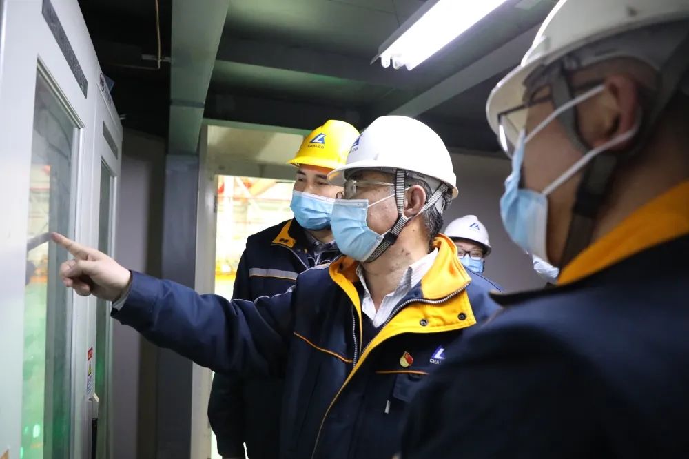 雲鋁股份公司領導班子成員帶隊到各企業開展安全生產大檢查