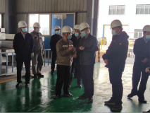 甘肃白银市委常委、常务副市长杜健棠一行 莅临中瑞铝业调研
