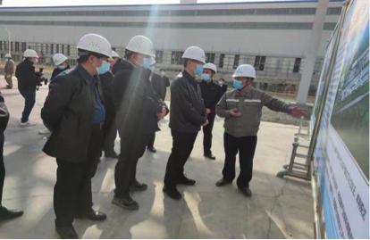 甘肅白銀市委常委、常務副市長杜健棠一行 蒞臨中瑞鋁業調研