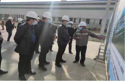 甘肃白银市委常委、常务副市长杜健棠一行 莅临中瑞铝业调研