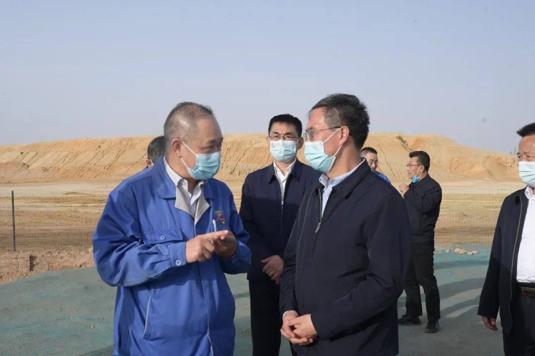 劉長根副省長到白銀集團調研指導工作
