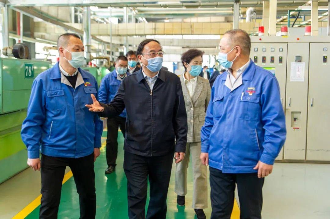 甘肅省副省長李沛興到白銀集團調研指導工作