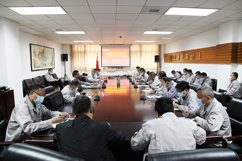 陝西美鑫公司召開2022年度安委會第二次會議