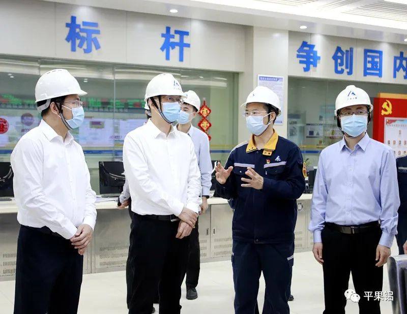 百色市委书记黄汝生到中铝平果铝企业调研