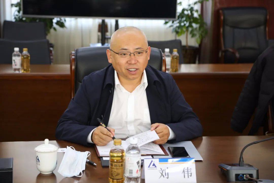 新华社黑龙江分社社长刘伟一行到中铝东轻调研