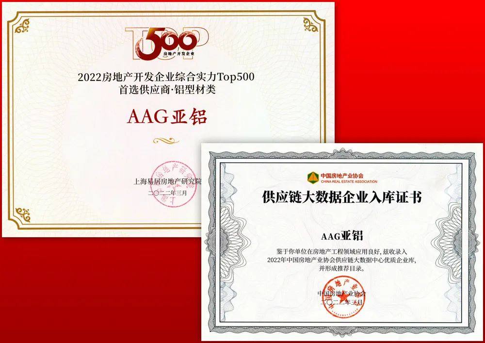 AAG亚铝与融创集团签订铝型材年度集采协议