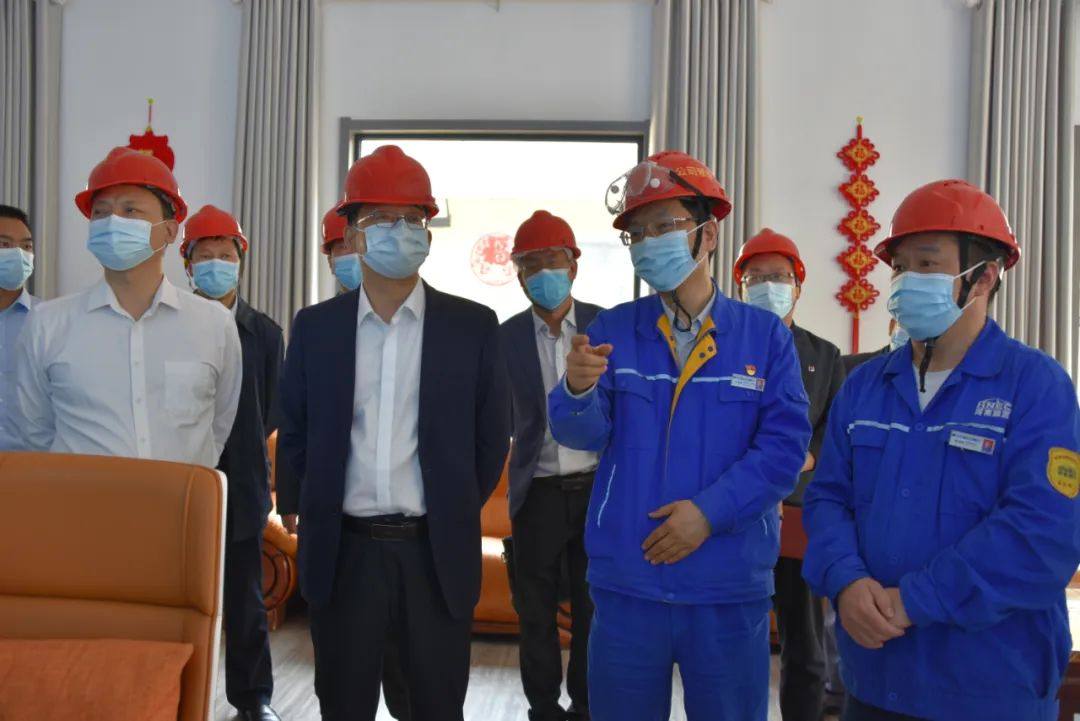 谢喜来到义翔铝业调研指导工作
