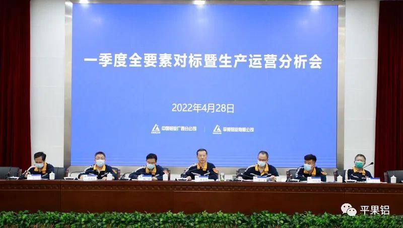 中铝股份广西分公司、平果铝公司召开一季度全要素对标暨生产运营分析会