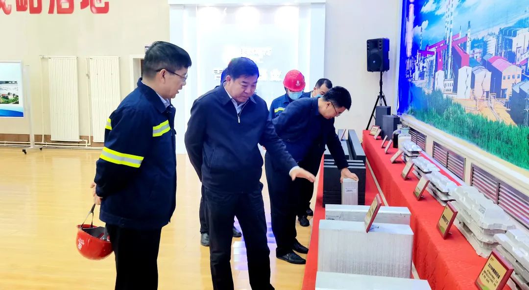 自治區國資委黨委書記吳瓊、主任楊剛到國家電投鋁電公司調研