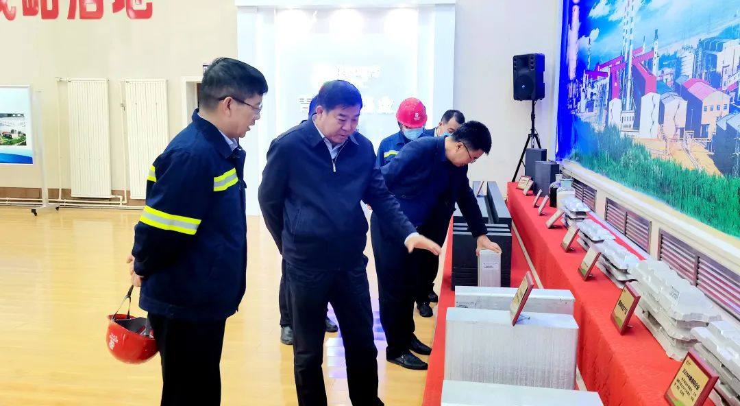 自治区国资委党委书记吴琼、主任杨刚到国家电投铝电公司调研