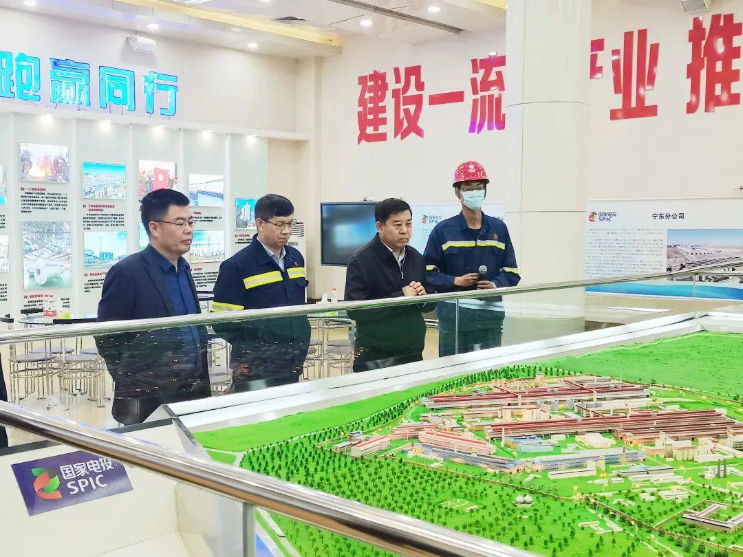 自治区国资委党委书记吴琼、主任杨刚到国家电投铝电公司调研