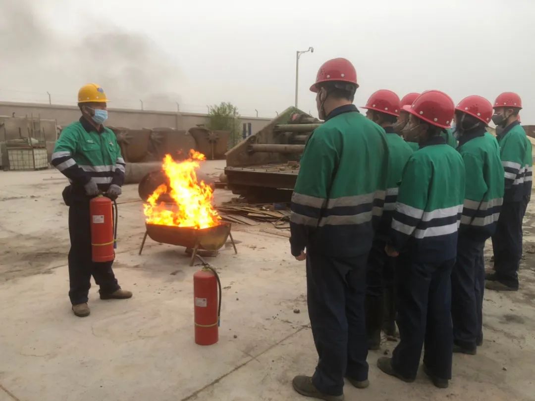 金川铜业铜选矿分厂开展消防器材专项培训