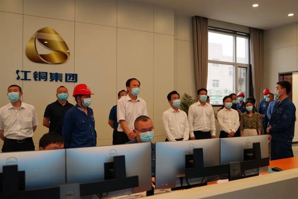 市人大固废污染防治工作调研组到江铜铅锌公司调研