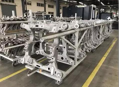 安徽万安新能源车铝合金铸造底盘项目开建