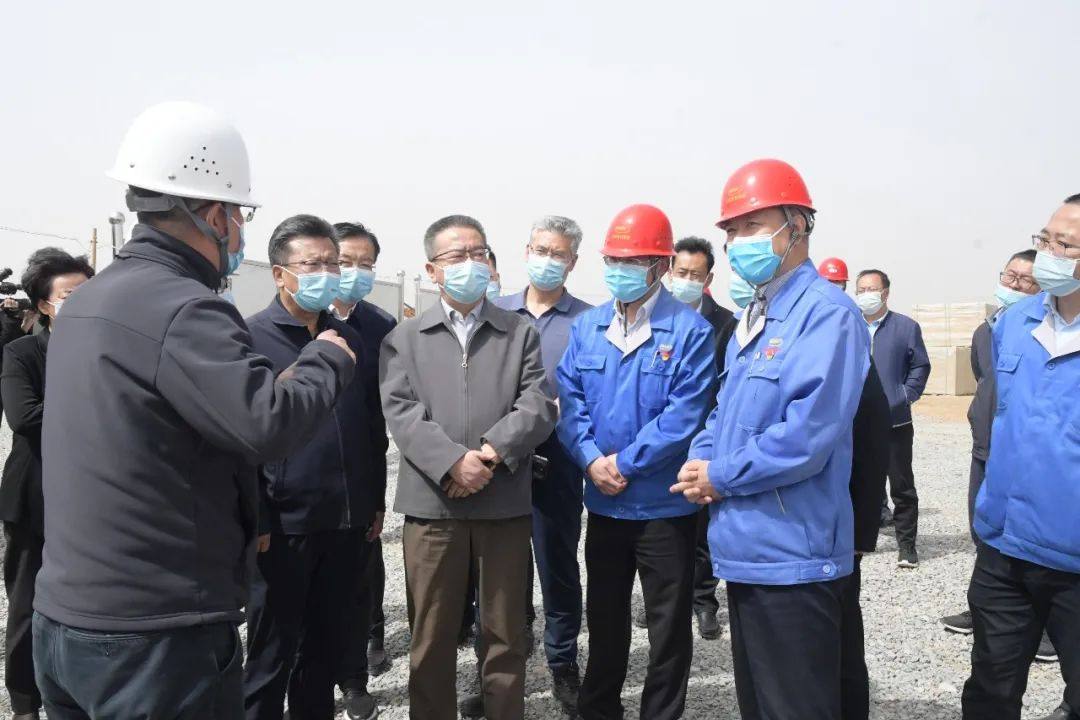 省發展改革委主任康軍到白銀集團調研