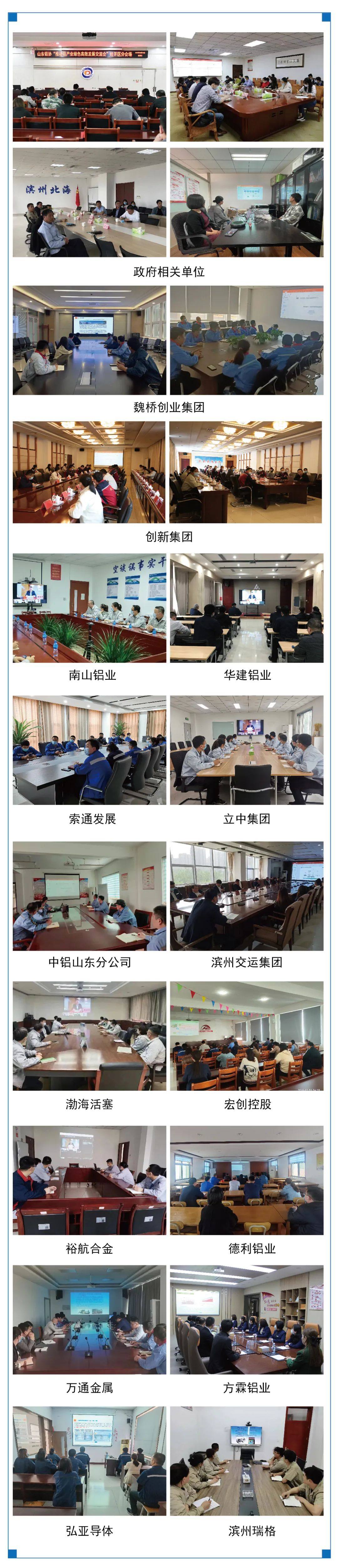 山东铝协举办推动铝产业绿色高效发展线上交流会