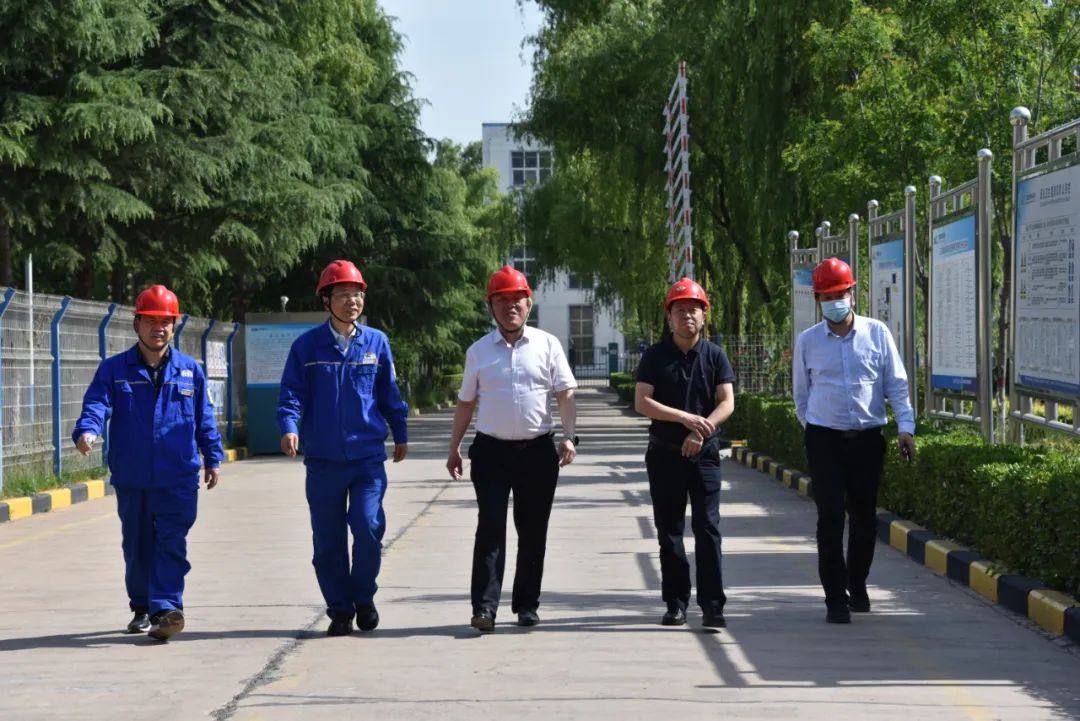 义煤集团总经理任春星到义翔铝业调研指导工作