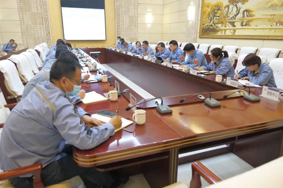 包头铝业公司召开四月份全要素对标专题会