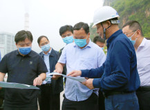 浪潮增材智造有限公司總經理喬軍一行到廣西華銀鋁業考察