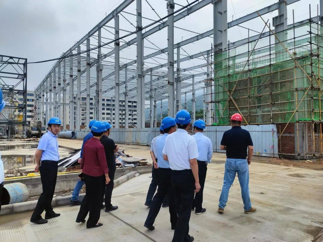 巢湖市政协主席周晓枫等领导莅临巢湖云海精密视察调研