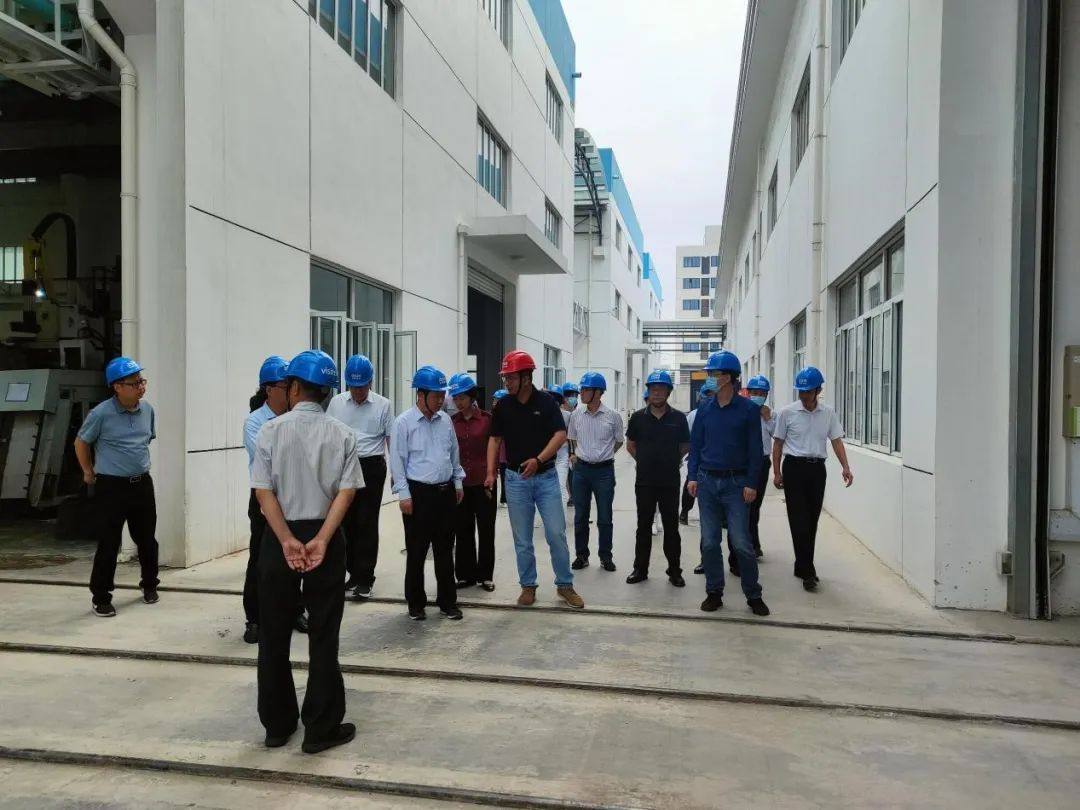 巢湖市政协主席周晓枫等领导莅临巢湖云海精密视察调研
