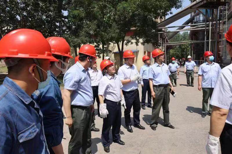 省國資運營公司到中條山集團開展扭虧減虧工作調研