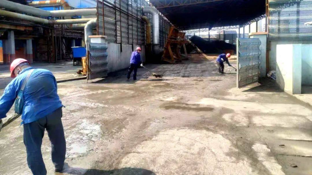 宏躍集團鉛鋅廠供料作業區持續推進節能降耗和清潔生產