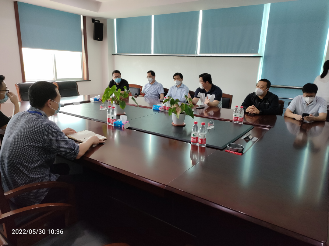 鬆江區應急管理局領導一行到上海五星銅業調研指導工作