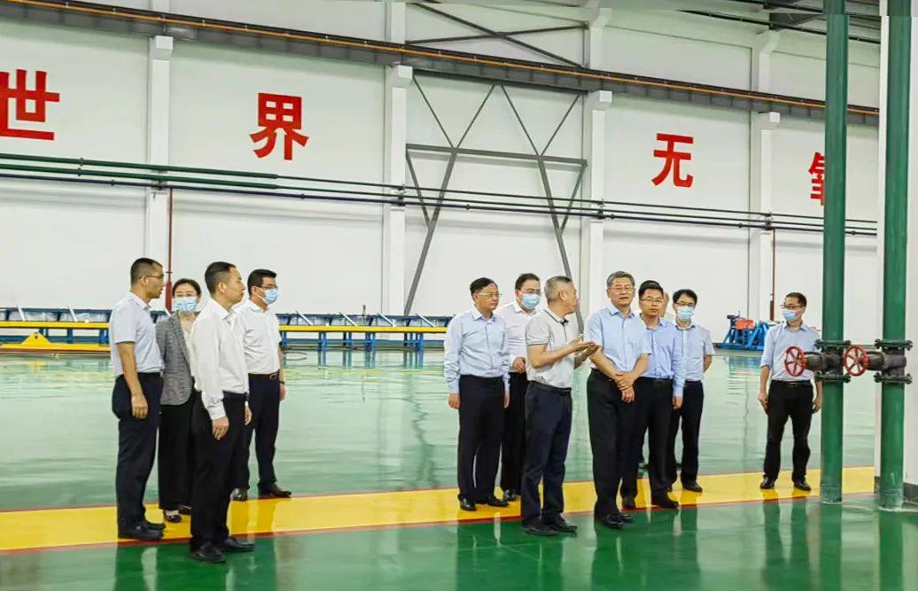 江西省委常委、省纪委书记马森述莅临江西力博科诚调研