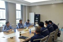 貴州鋁廠領導陳剛、吳志偉到貴州華仁、貴州分公司合金化事業部調研指導工作