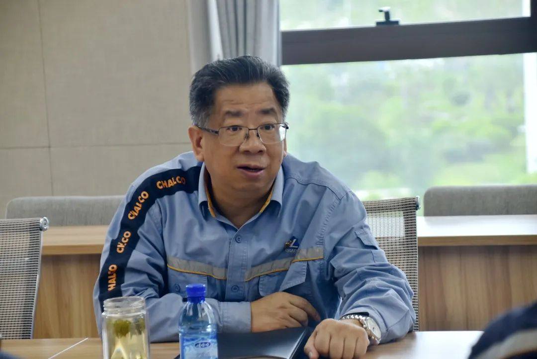 贵州铝厂领导陈刚、吴志伟到贵州华仁、贵州分公司合金化事业部调研指导工作
