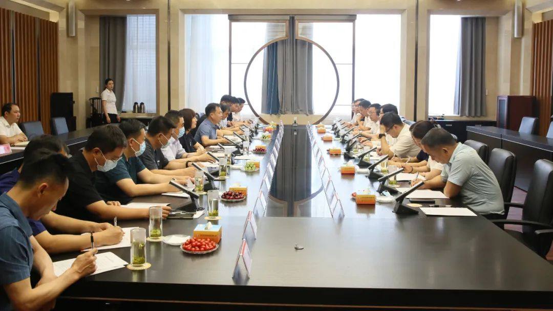 南昌安义副县长刘志伟一行到山东华建铝业集团考察交流