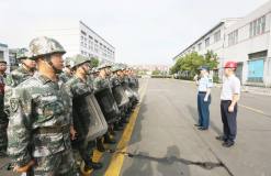 黃石軍分區領導到中色大冶公司調研