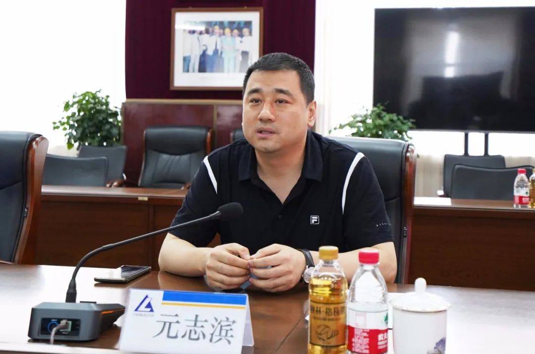 中国兵器工业集团航空弹药研究院有限公司副总经理元志滨到中铝东轻交流访问