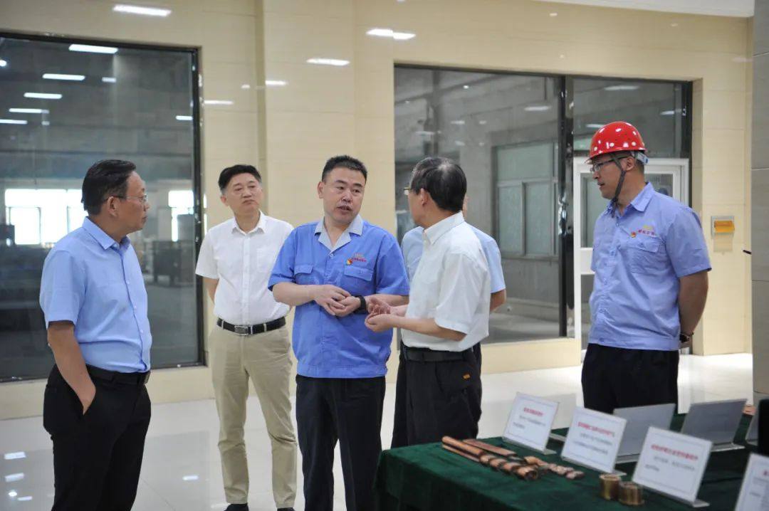 中信重工副總經理郝兵來白銀集團考察