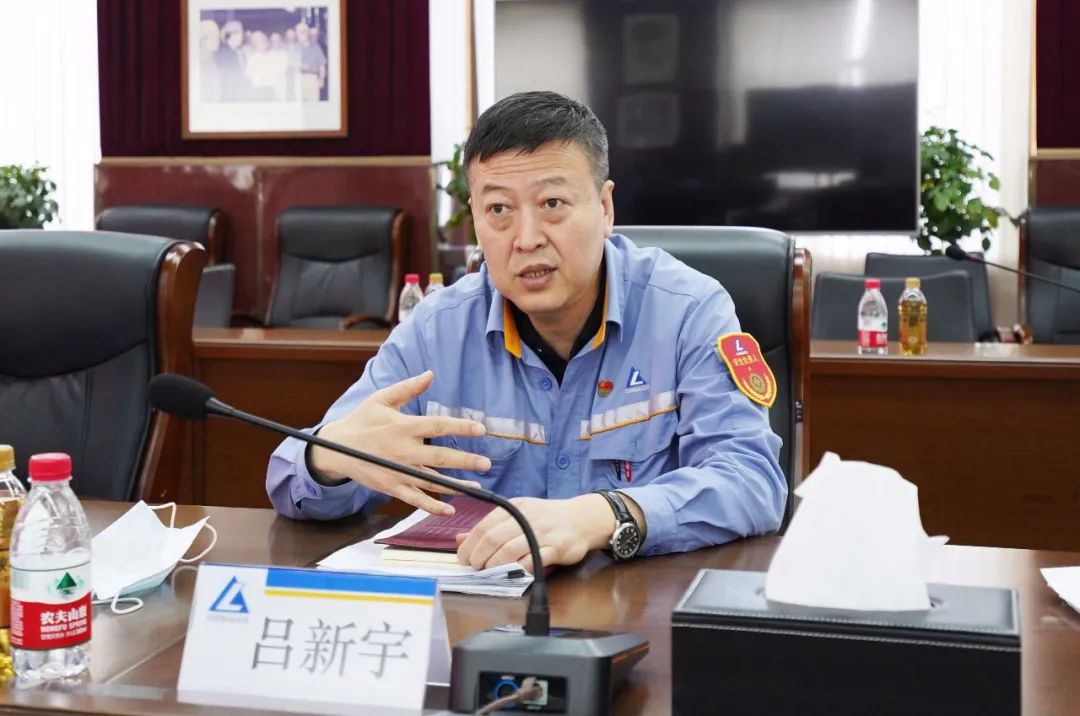 中国兵器工业集团航空弹药研究院有限公司副总经理元志滨到中铝东轻交流访问