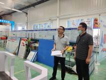 三门峡市应急局到三门峡戴卡公司督导双品牌工作室创建工作