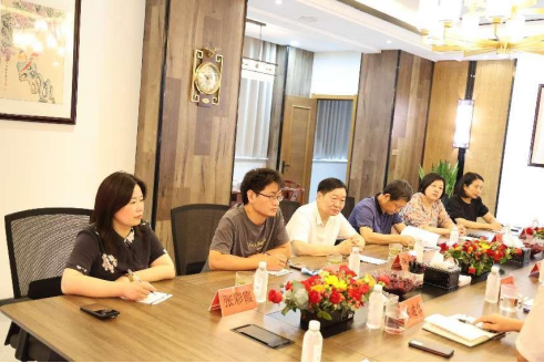 许昌市工商联领导到长葛市再生铝行业协会指导工作