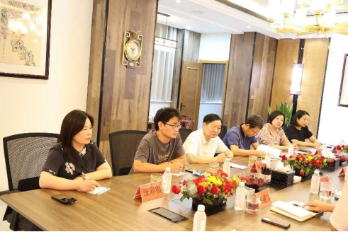 許昌市工商聯領導到長葛市再生鋁行業協會指導工作
