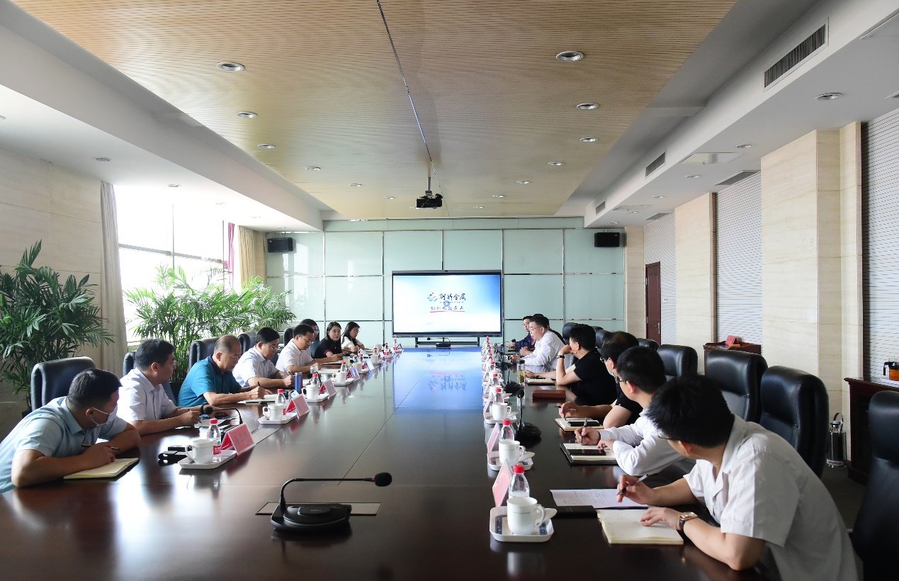滨州市刘裕斌副市长到山东创新金属公司调研