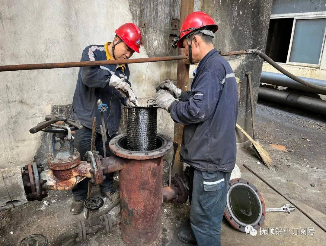 抚顺铝业煅烧部完成4＃炉热煤油系统维检