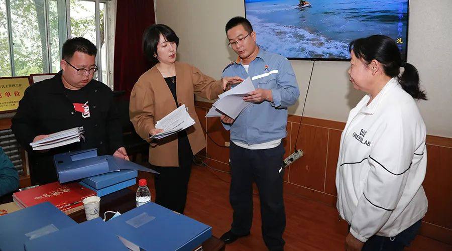 省精神文明办到中铝青海分公司开展文明单位测评
