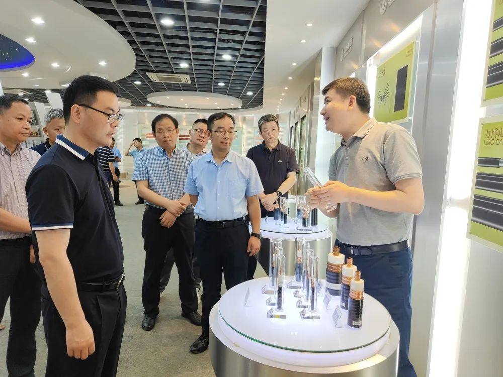 柯桥区委副书记、区长袁建莅临力博集团走访调研