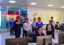 省紀委常委、省監委委員郝覺民到白銀集團參觀