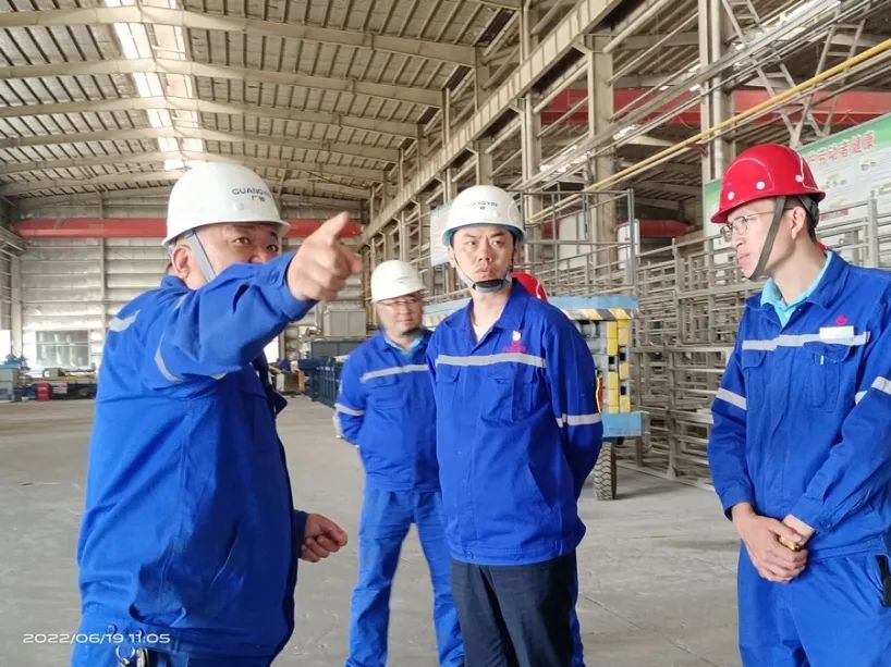 廣投銀海鋁業集團領導到內蒙古廣銀公司調研