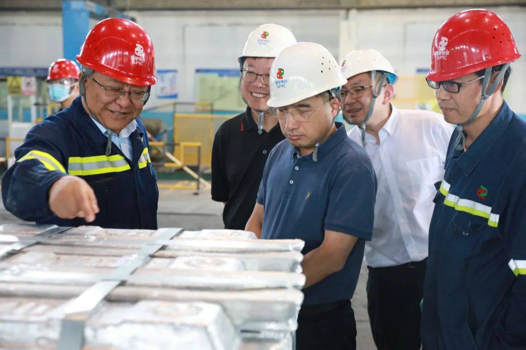 沈阳铝镁院一行走访国电投青铜峡铝电公司宁东分公司