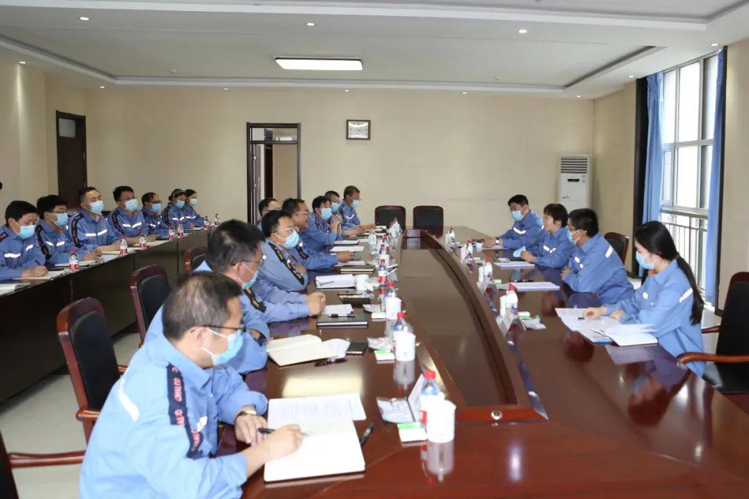 中铝集团纪检监察组组长皇甫莹到山西华兴、山西中润调研指导工作