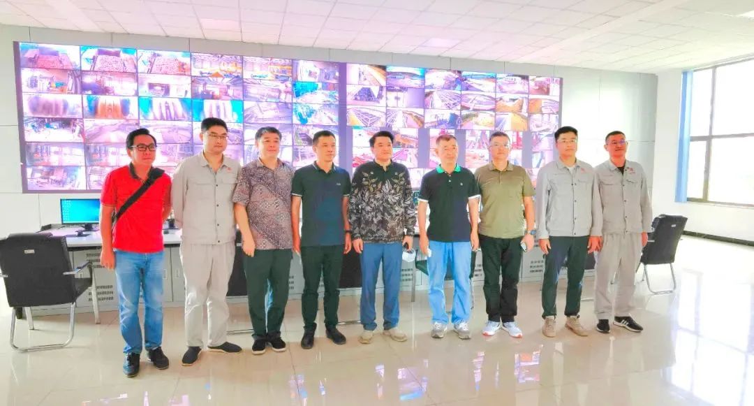 中国驻棉兰总领事张敏一行到南山铝业印尼宾坦氧化铝公司调研指导工作