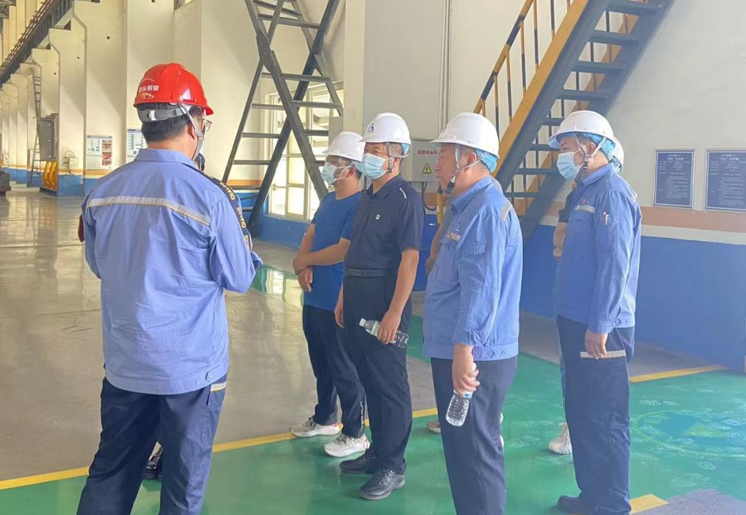 包头市社会保险事业服务中心调研包头铝业