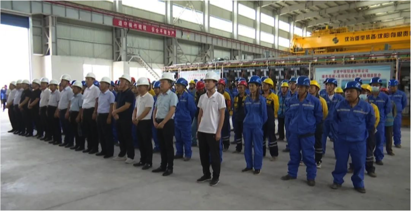 甘肅中瑞鋁業公司二期10萬噸技改項目成功通電啓槽